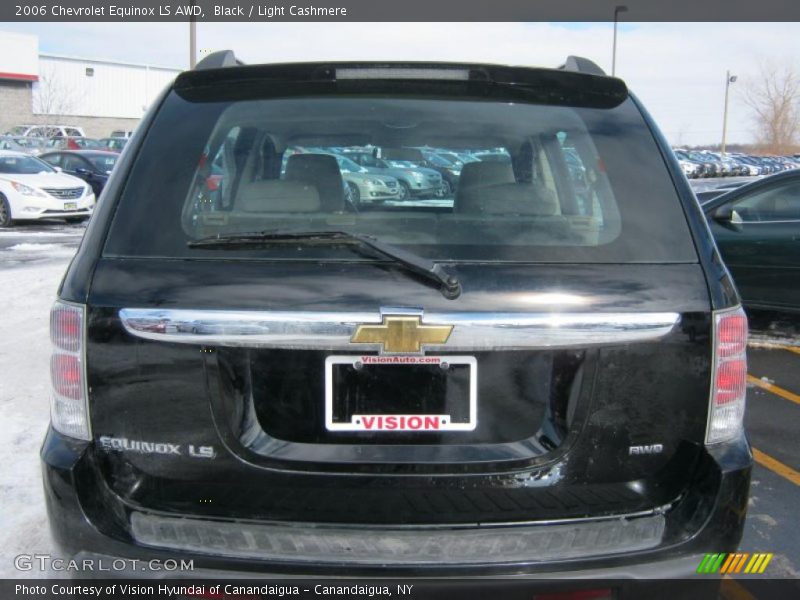 Black / Light Cashmere 2006 Chevrolet Equinox LS AWD