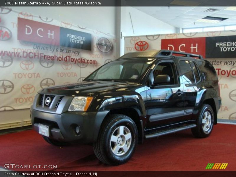 Super Black / Steel/Graphite 2005 Nissan Xterra S 4x4