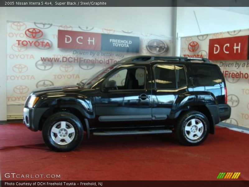 Super Black / Steel/Graphite 2005 Nissan Xterra S 4x4