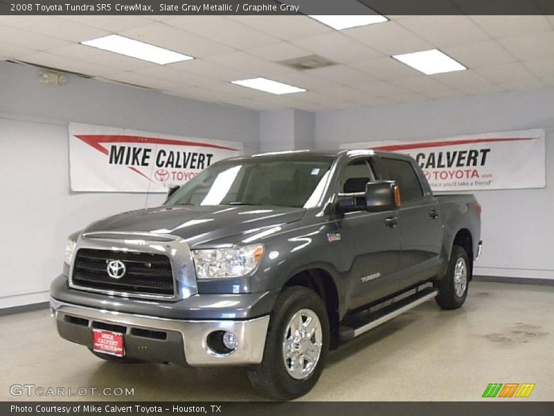 Slate Gray Metallic / Graphite Gray 2008 Toyota Tundra SR5 CrewMax