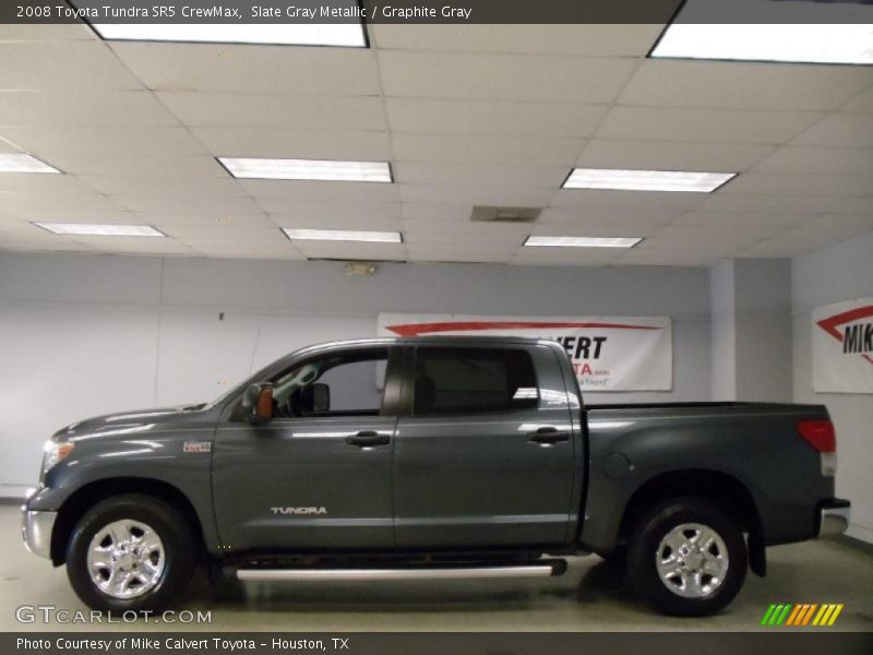 Slate Gray Metallic / Graphite Gray 2008 Toyota Tundra SR5 CrewMax