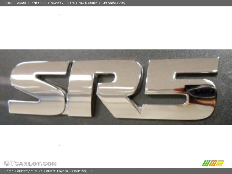 Slate Gray Metallic / Graphite Gray 2008 Toyota Tundra SR5 CrewMax