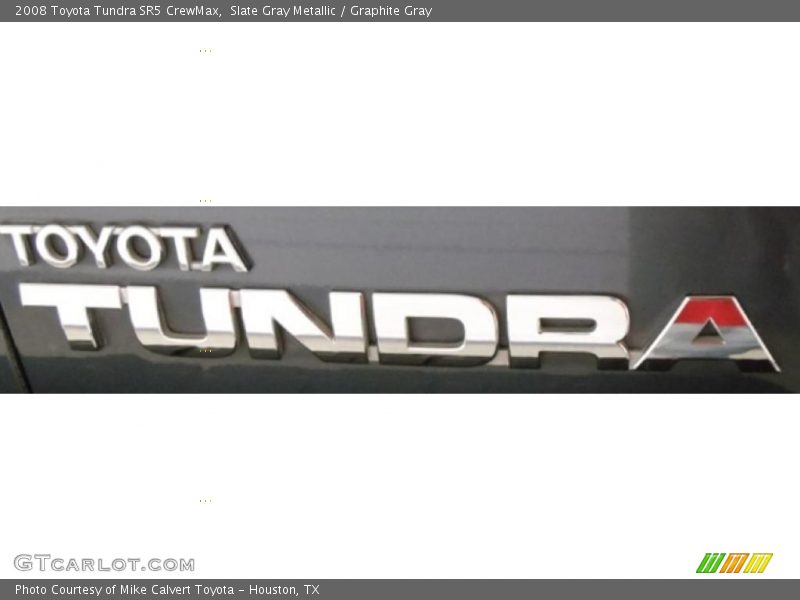 Slate Gray Metallic / Graphite Gray 2008 Toyota Tundra SR5 CrewMax