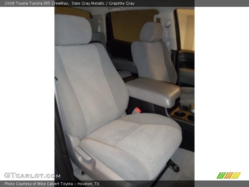 Slate Gray Metallic / Graphite Gray 2008 Toyota Tundra SR5 CrewMax