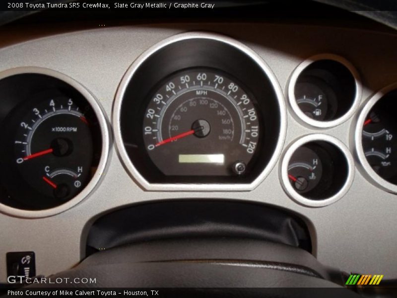 Slate Gray Metallic / Graphite Gray 2008 Toyota Tundra SR5 CrewMax