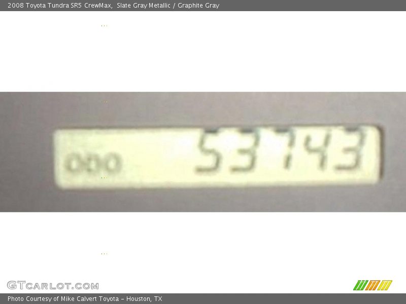 Slate Gray Metallic / Graphite Gray 2008 Toyota Tundra SR5 CrewMax