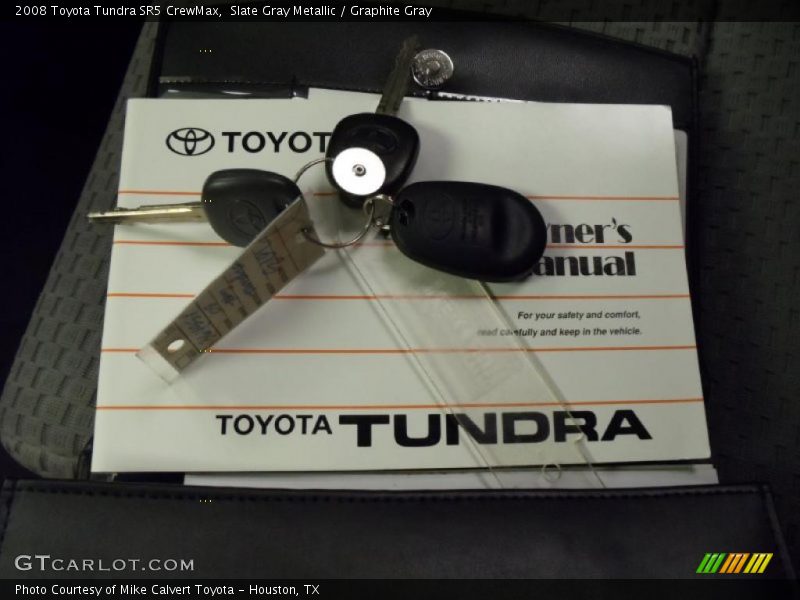 Slate Gray Metallic / Graphite Gray 2008 Toyota Tundra SR5 CrewMax