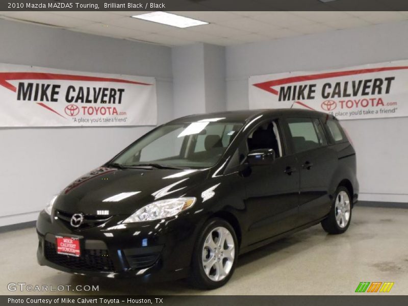 Brilliant Black / Black 2010 Mazda MAZDA5 Touring