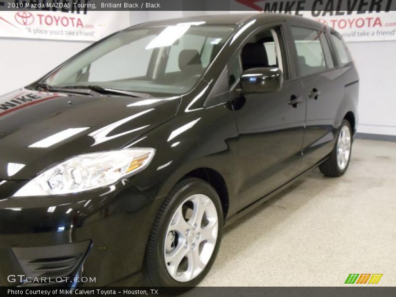 Brilliant Black / Black 2010 Mazda MAZDA5 Touring