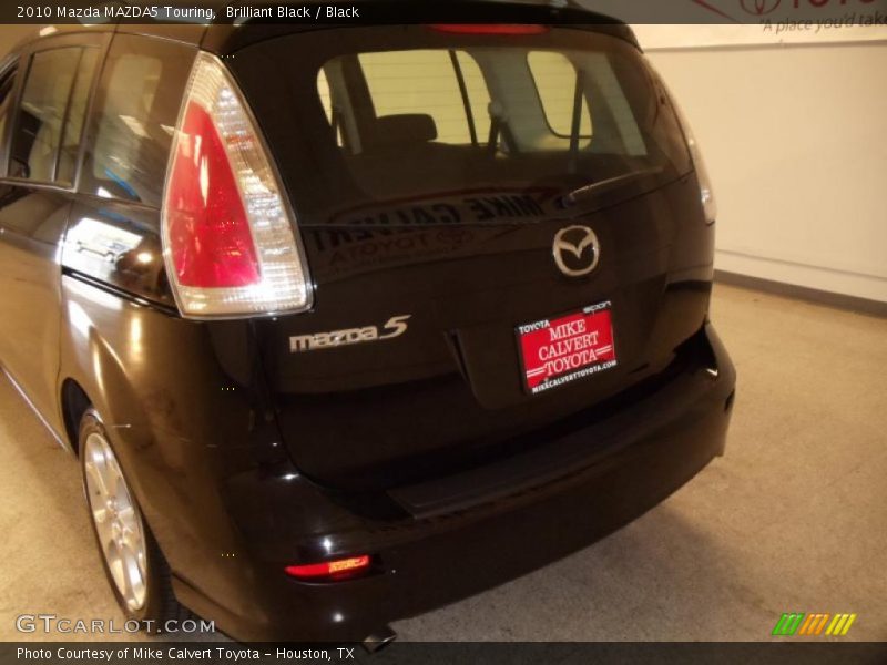 Brilliant Black / Black 2010 Mazda MAZDA5 Touring