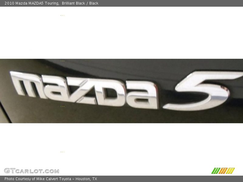 Brilliant Black / Black 2010 Mazda MAZDA5 Touring