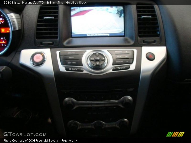 Brilliant Silver Metallic / Black 2010 Nissan Murano SL AWD
