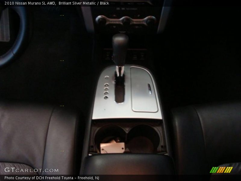 Brilliant Silver Metallic / Black 2010 Nissan Murano SL AWD