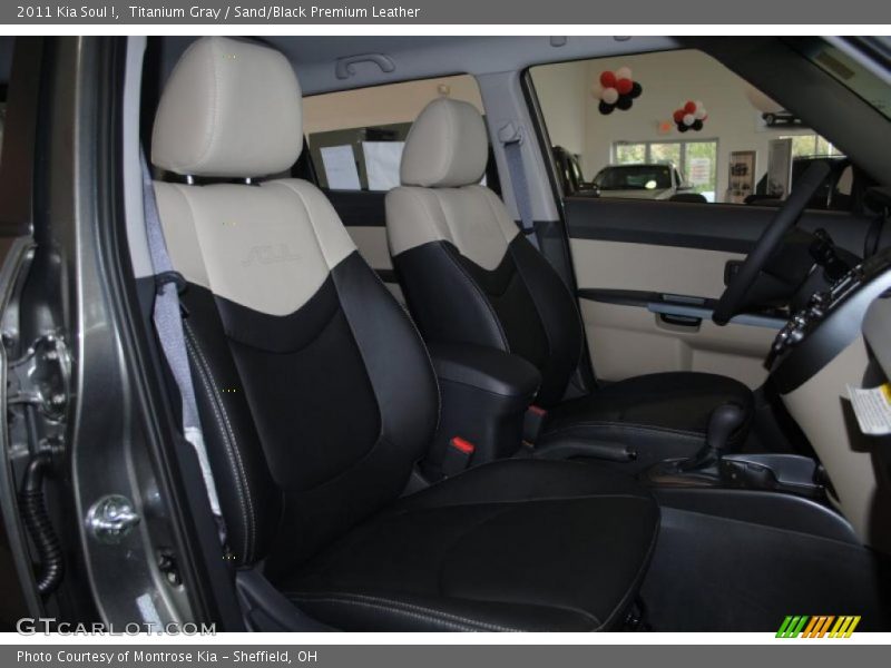 Titanium Gray / Sand/Black Premium Leather 2011 Kia Soul !