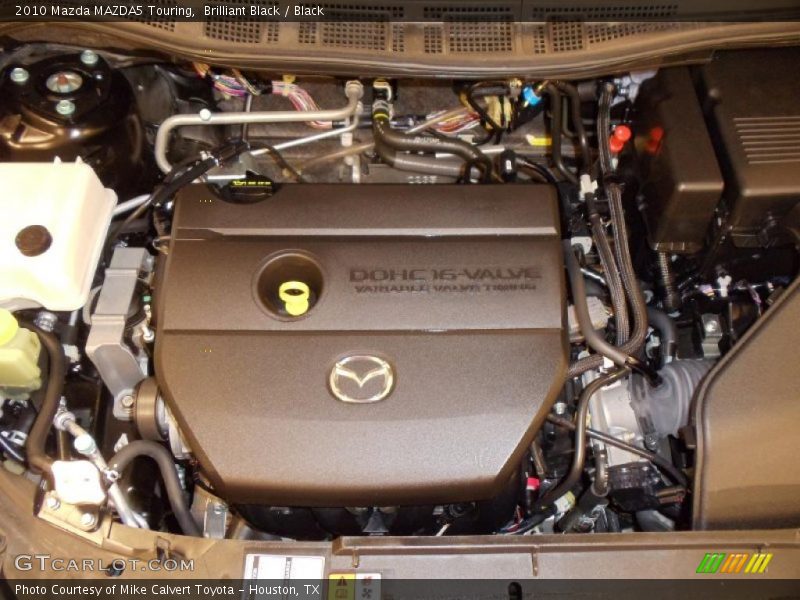  2010 MAZDA5 Touring Engine - 2.3 Liter DOHC 16-Valve VVT 4 Cylinder