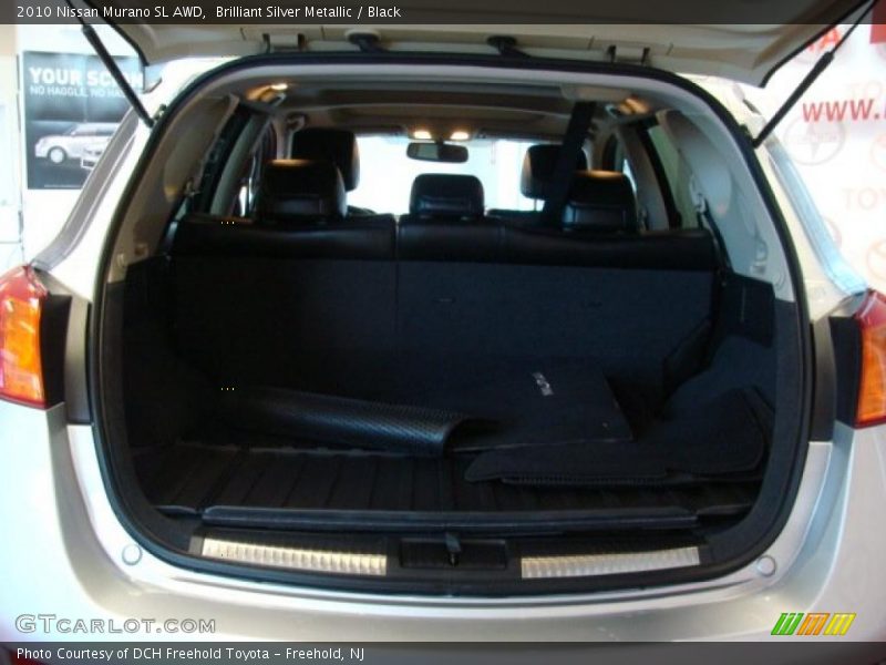 Brilliant Silver Metallic / Black 2010 Nissan Murano SL AWD