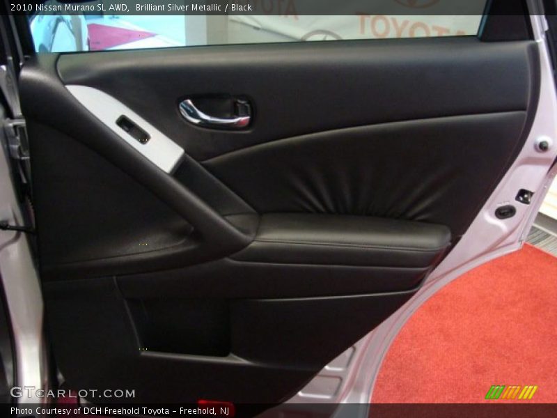 Brilliant Silver Metallic / Black 2010 Nissan Murano SL AWD