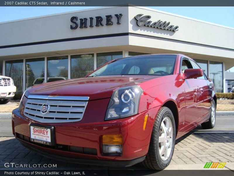 Infrared / Cashmere 2007 Cadillac CTS Sedan