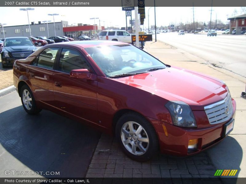 Infrared / Cashmere 2007 Cadillac CTS Sedan