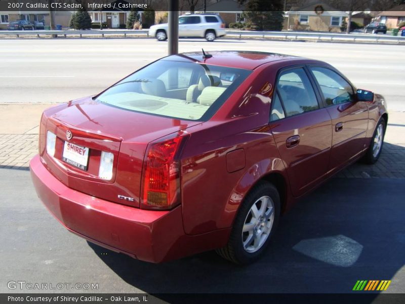 Infrared / Cashmere 2007 Cadillac CTS Sedan