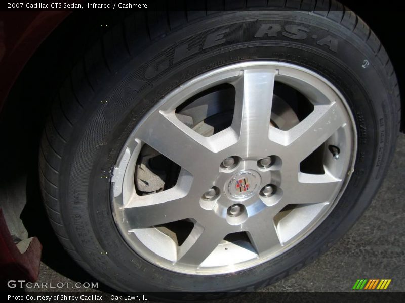 Infrared / Cashmere 2007 Cadillac CTS Sedan