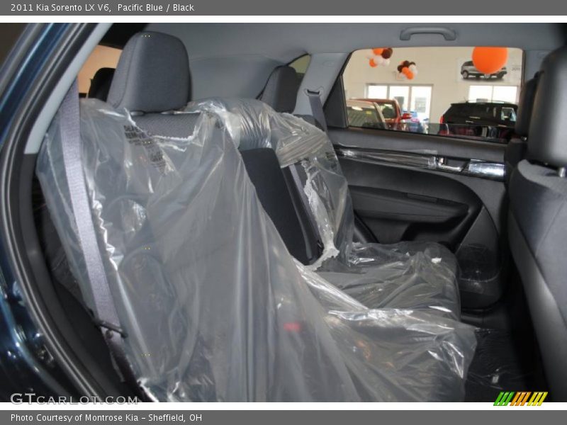 Pacific Blue / Black 2011 Kia Sorento LX V6
