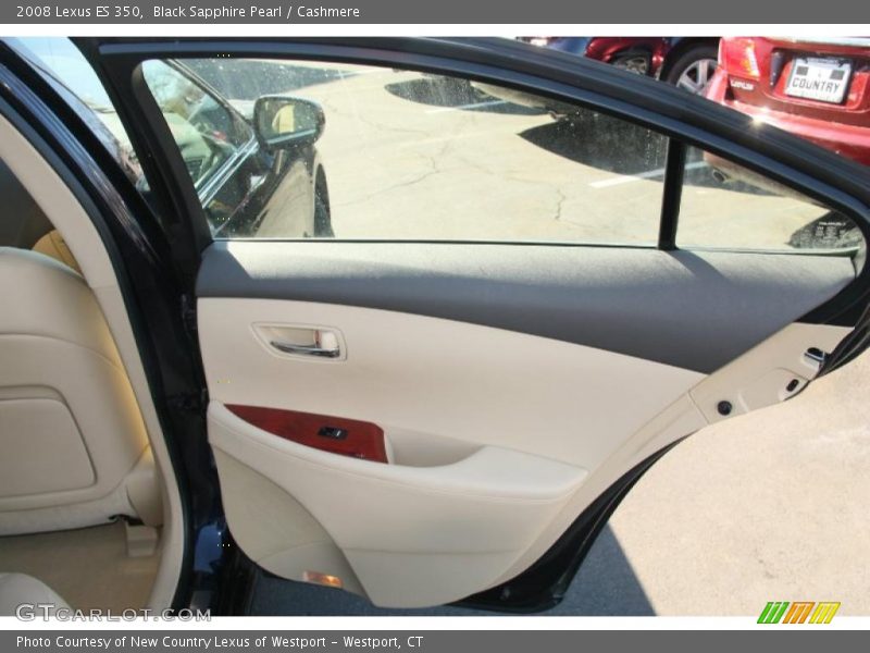 Black Sapphire Pearl / Cashmere 2008 Lexus ES 350