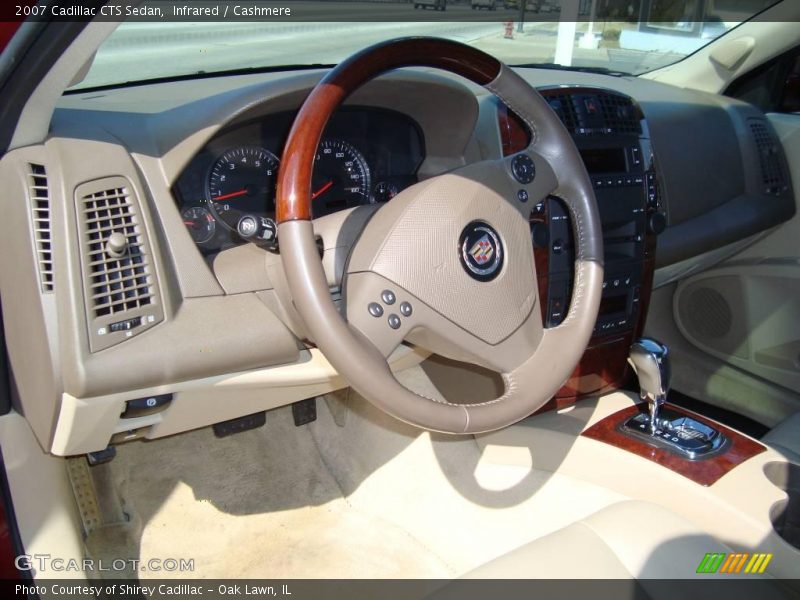 Infrared / Cashmere 2007 Cadillac CTS Sedan
