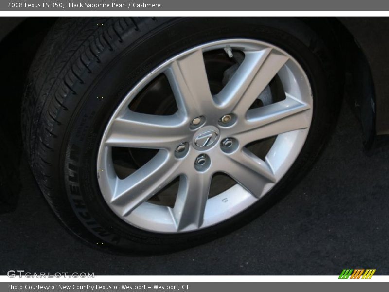 Black Sapphire Pearl / Cashmere 2008 Lexus ES 350