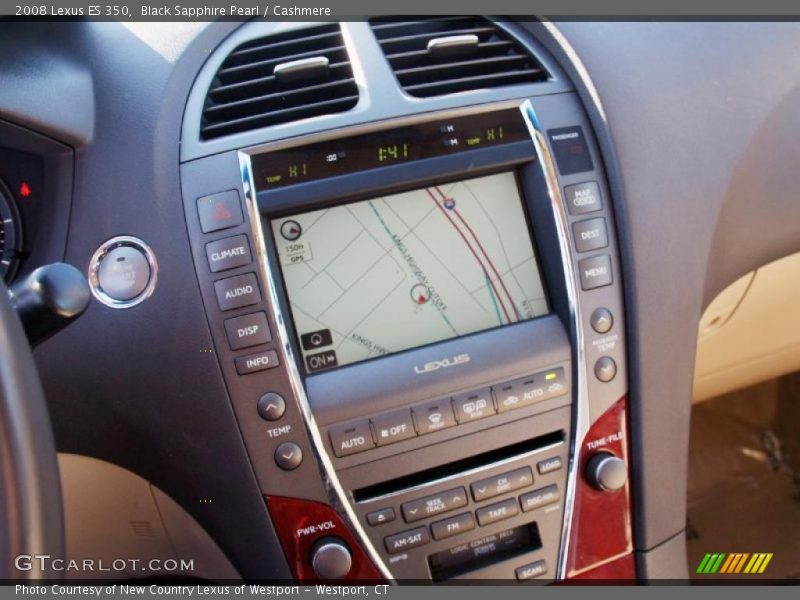 Black Sapphire Pearl / Cashmere 2008 Lexus ES 350