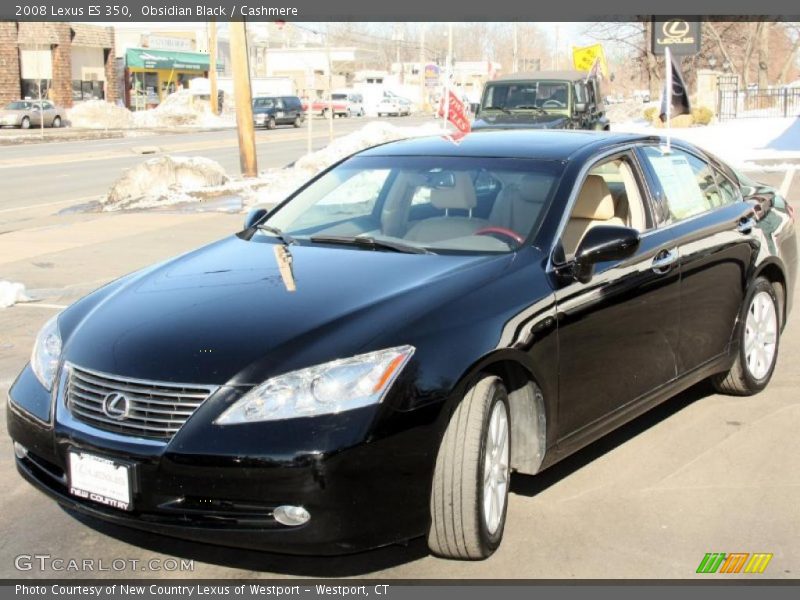 Obsidian Black / Cashmere 2008 Lexus ES 350