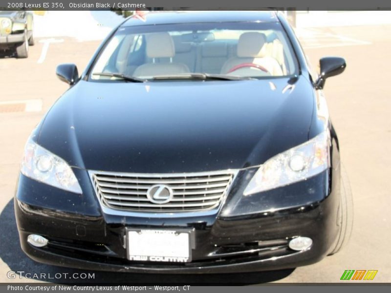 Obsidian Black / Cashmere 2008 Lexus ES 350