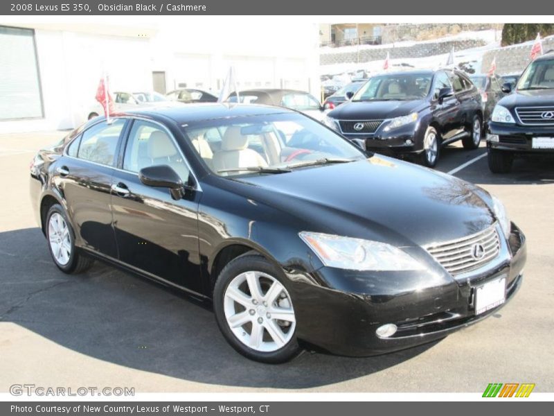 Obsidian Black / Cashmere 2008 Lexus ES 350