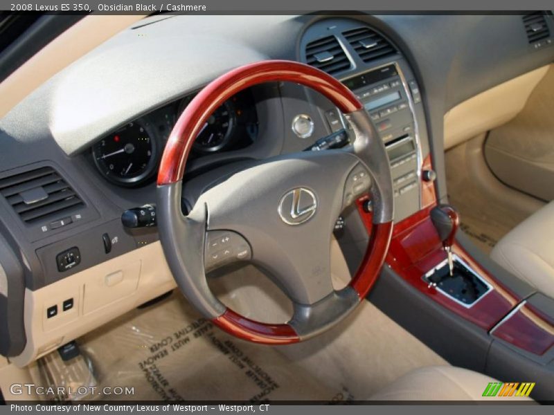 Obsidian Black / Cashmere 2008 Lexus ES 350
