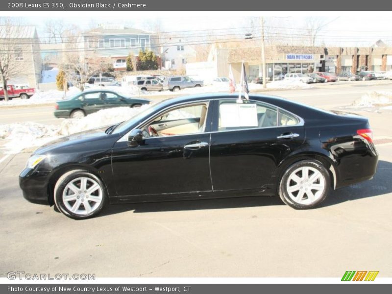 Obsidian Black / Cashmere 2008 Lexus ES 350