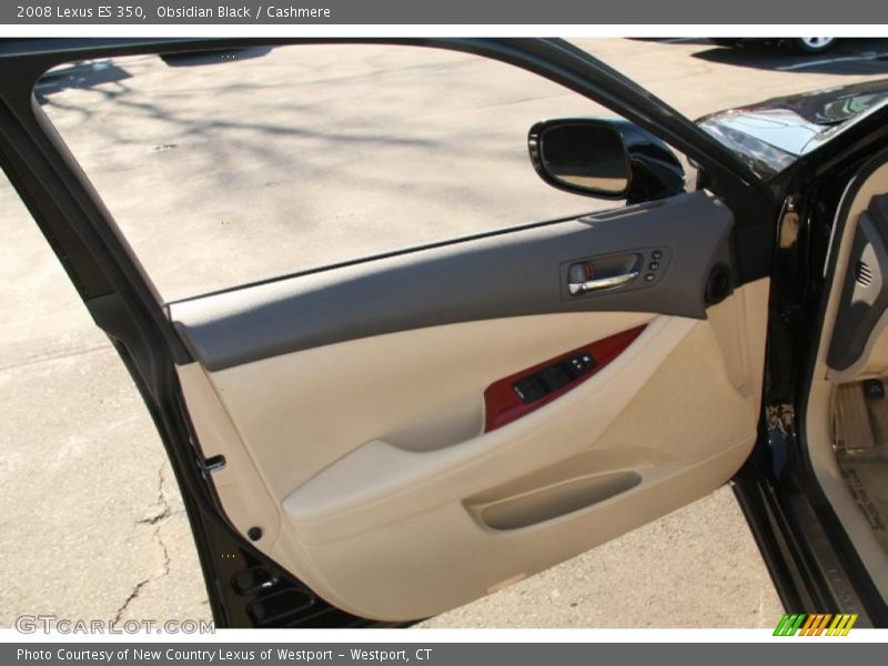 Obsidian Black / Cashmere 2008 Lexus ES 350