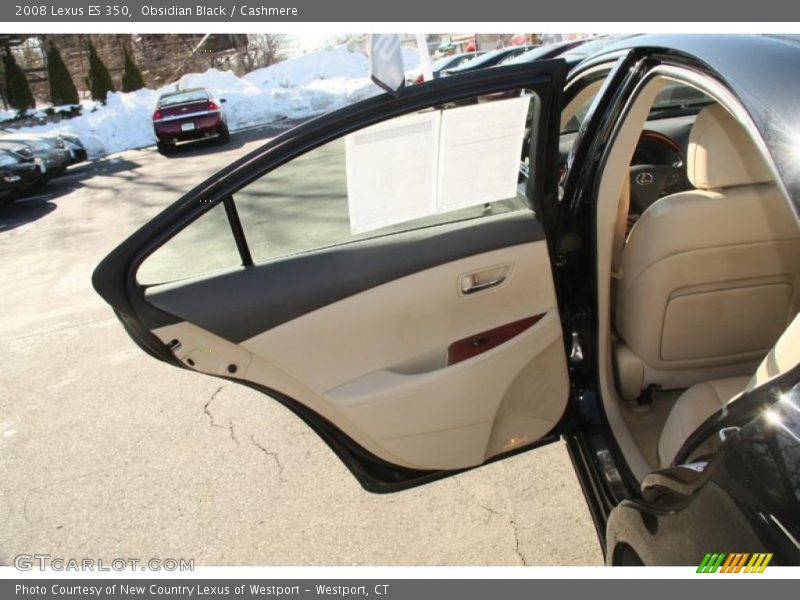 Obsidian Black / Cashmere 2008 Lexus ES 350