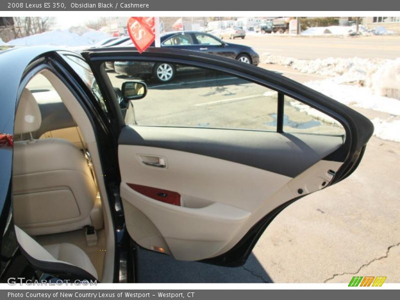 Obsidian Black / Cashmere 2008 Lexus ES 350