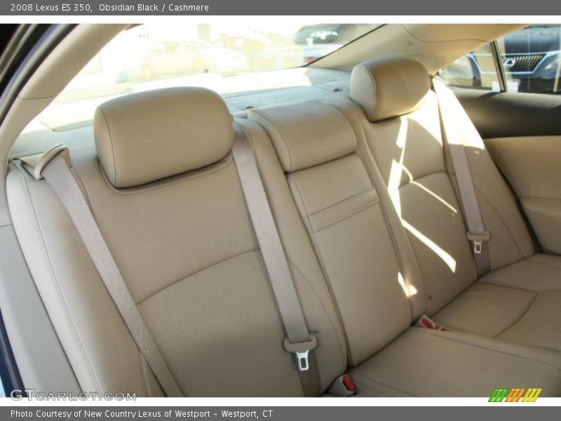 Obsidian Black / Cashmere 2008 Lexus ES 350