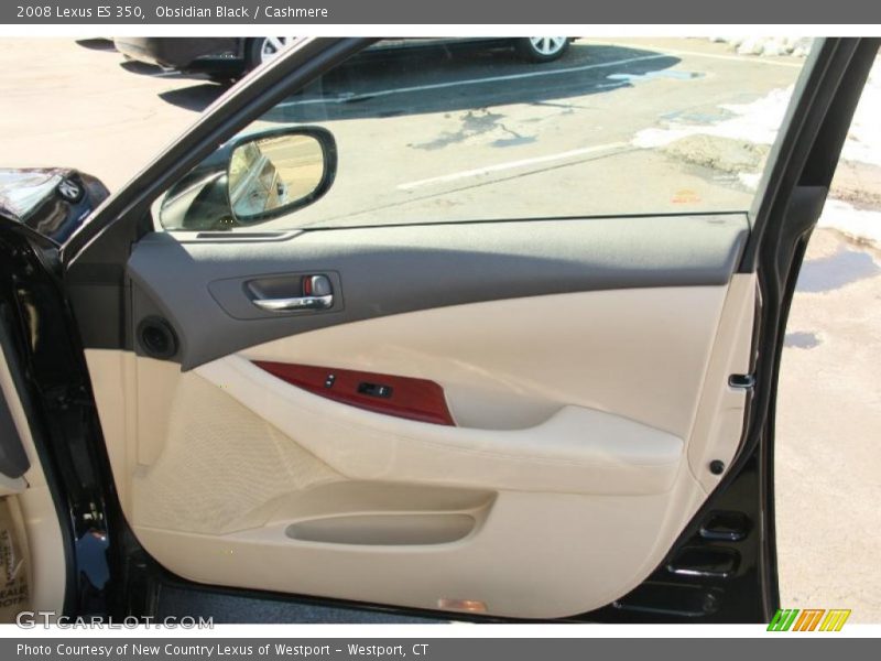 Obsidian Black / Cashmere 2008 Lexus ES 350