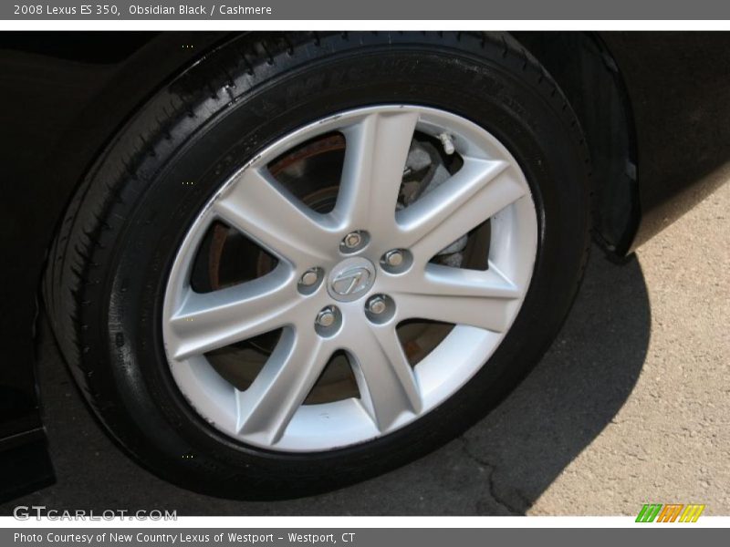 Obsidian Black / Cashmere 2008 Lexus ES 350