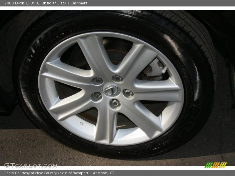 Obsidian Black / Cashmere 2008 Lexus ES 350
