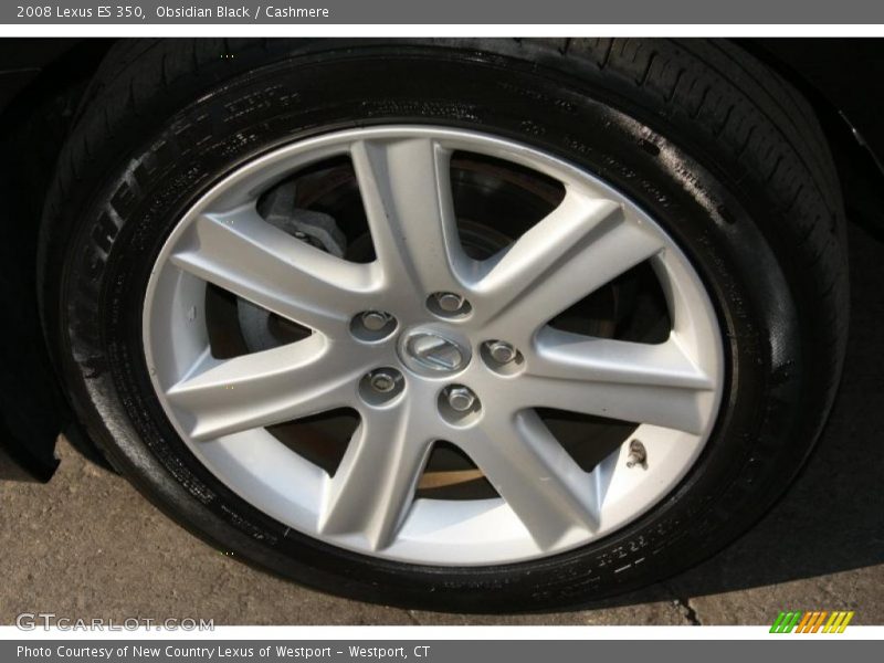 Obsidian Black / Cashmere 2008 Lexus ES 350