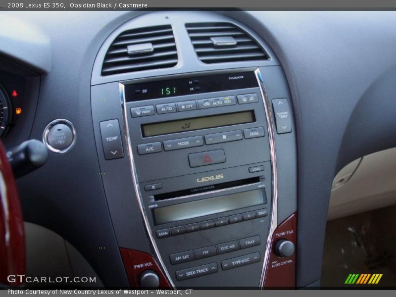 Obsidian Black / Cashmere 2008 Lexus ES 350