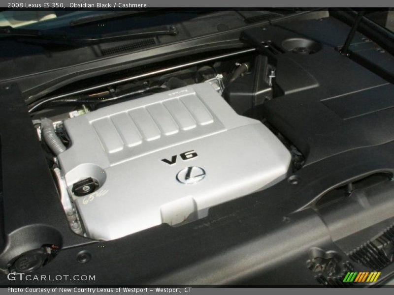 Obsidian Black / Cashmere 2008 Lexus ES 350