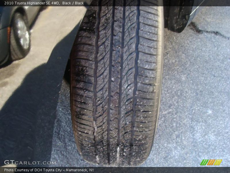 Black / Black 2010 Toyota Highlander SE 4WD