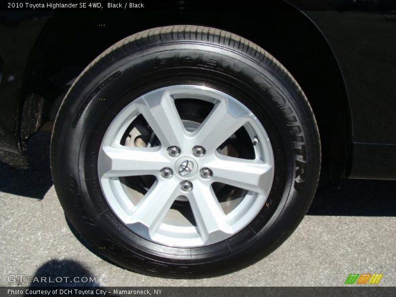 Black / Black 2010 Toyota Highlander SE 4WD
