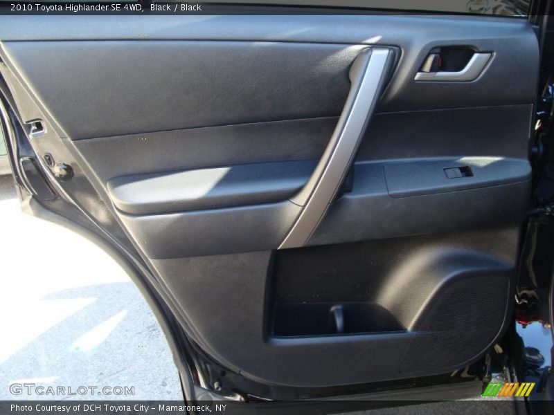 Black / Black 2010 Toyota Highlander SE 4WD