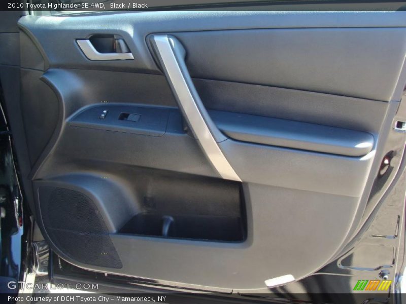 Black / Black 2010 Toyota Highlander SE 4WD