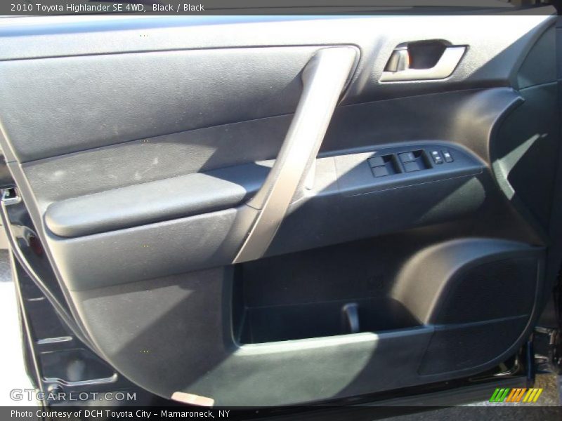 Black / Black 2010 Toyota Highlander SE 4WD